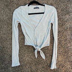 Abercrombie and Fitch Ribbed Henley